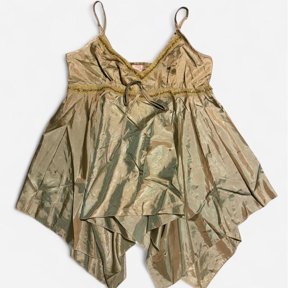 Nolita Y2K Fairy Handkerchief Top